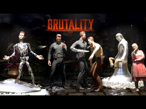 MK1 T-1000 & Madam Bo All Brutalities, Fatalities, Animality, Fatal Blow, Ending, Taunts & Victory