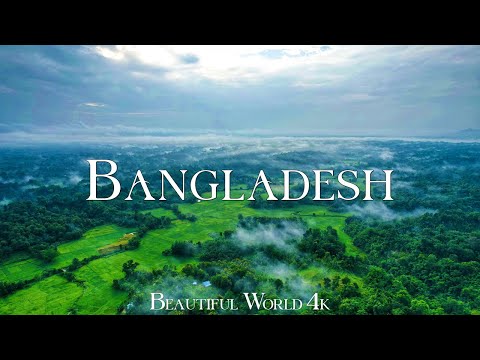 Bangladesh 4K Amazing Aerial Film - Meditation Relaxing Music - Nature Video UltraHD