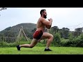 BODYWEIGHT LEG WORKOUT AT HOME - No Equipment Exercises