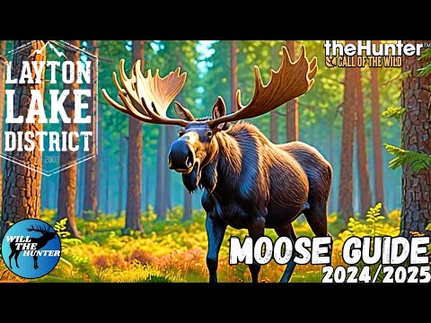 Layton Lakes Moose Guide, Drink Zones, Best Guns + More | TheHunter Call Of The Wild 24/25