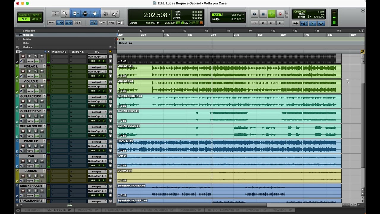 Multitrack - Volta pra Casa (Lucas Roque e Gabriel)