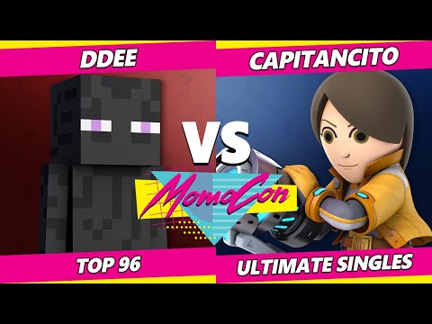 MomoCon 2022 - DDee (Steve) Vs. Capitancito (Mii Gunner) SSBU Ultimate Tournament