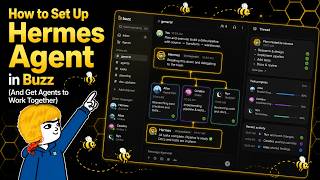 How to Set Up Hermes Agent in Buzz (And Get Agents to Work Together)