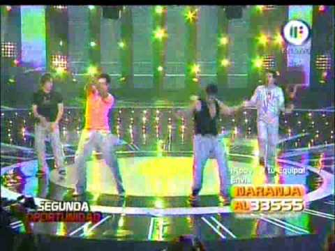 Equipo Naranja Baila En El Quinto Concierto Segunda Oportunidad Sebastian Israel Manuel Cesar