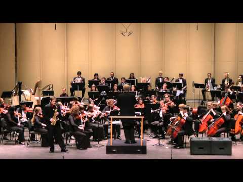 Paul Creston - Concerto for Alto Saxophone and Orchestra, Op. 26 (Shane Rathburn, alto saxophone)