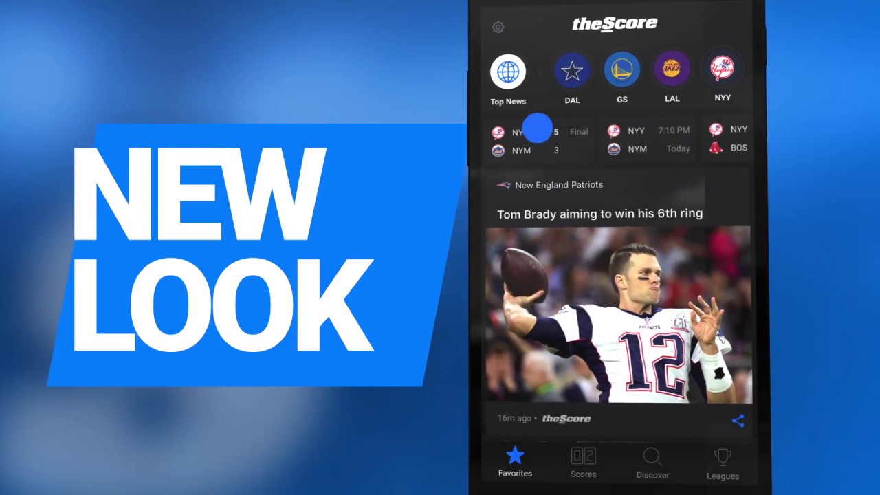 theScore gets a brand new look on Android! - YouTube