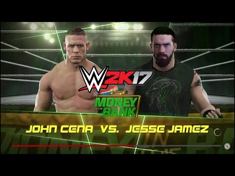 WWE 2K17: My Career Mode EP3 - ENDING MY FEUD WITH CENA AT M.I.T.B