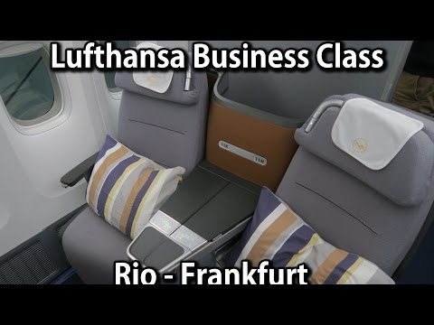 Lufthansa Boeing 747-8 Business Class (Rio de Janeiro - Frankfurt)