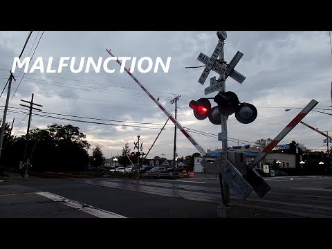 Railroad Crossing Signals Malfunction Before Train