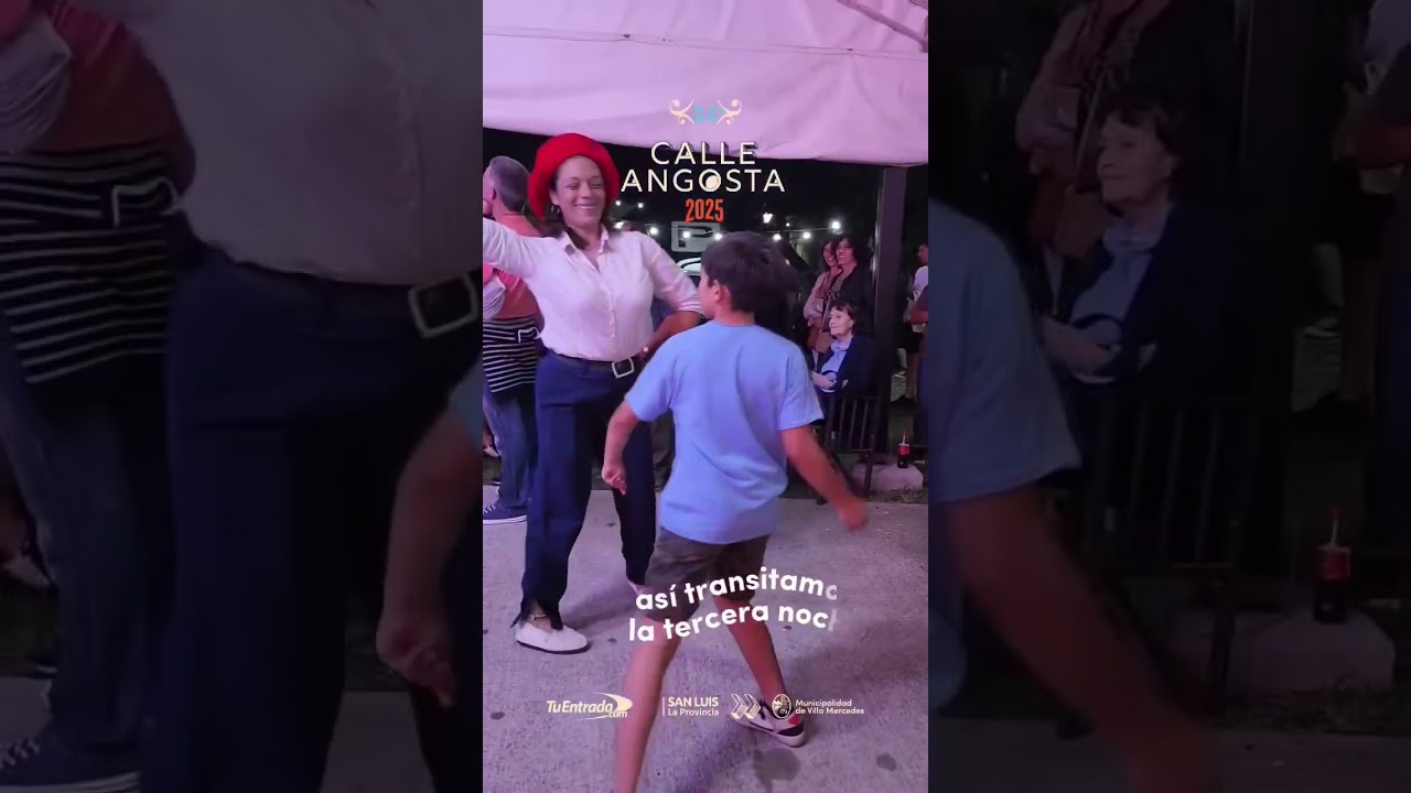 ¡ASÍ SE ESTABA TRANSITANDO LA TERCERA NOCHE EN LA CALLE ANGOSTA!