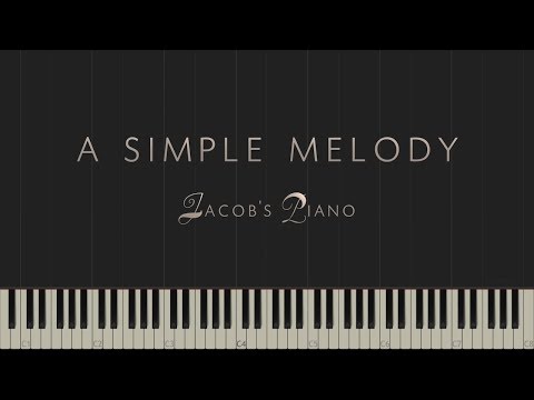 A Simple Melody - Original Piece \\ Synthesia Piano Tutorial