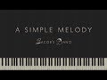 A Simple Melody - Original Piece \\ Synthesia Piano Tutorial