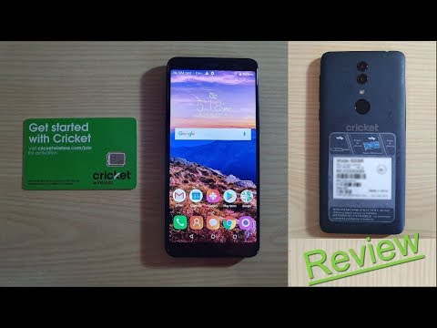 Alcatel ONYX from Cricket Wireless Unboxing and Review