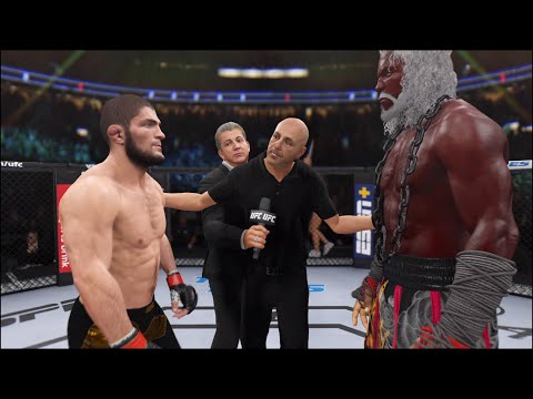 Khabib vs. Old Nick - EA Sports UFC 4 - Eagle Fights 🦅