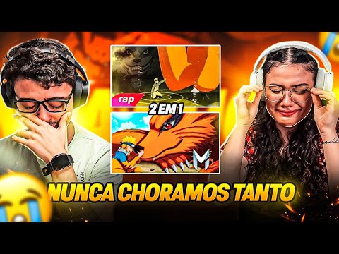 Nosso Adeus + Rap da Kurama 🦊 | 7 minutoz & Meckys (Naruto) React