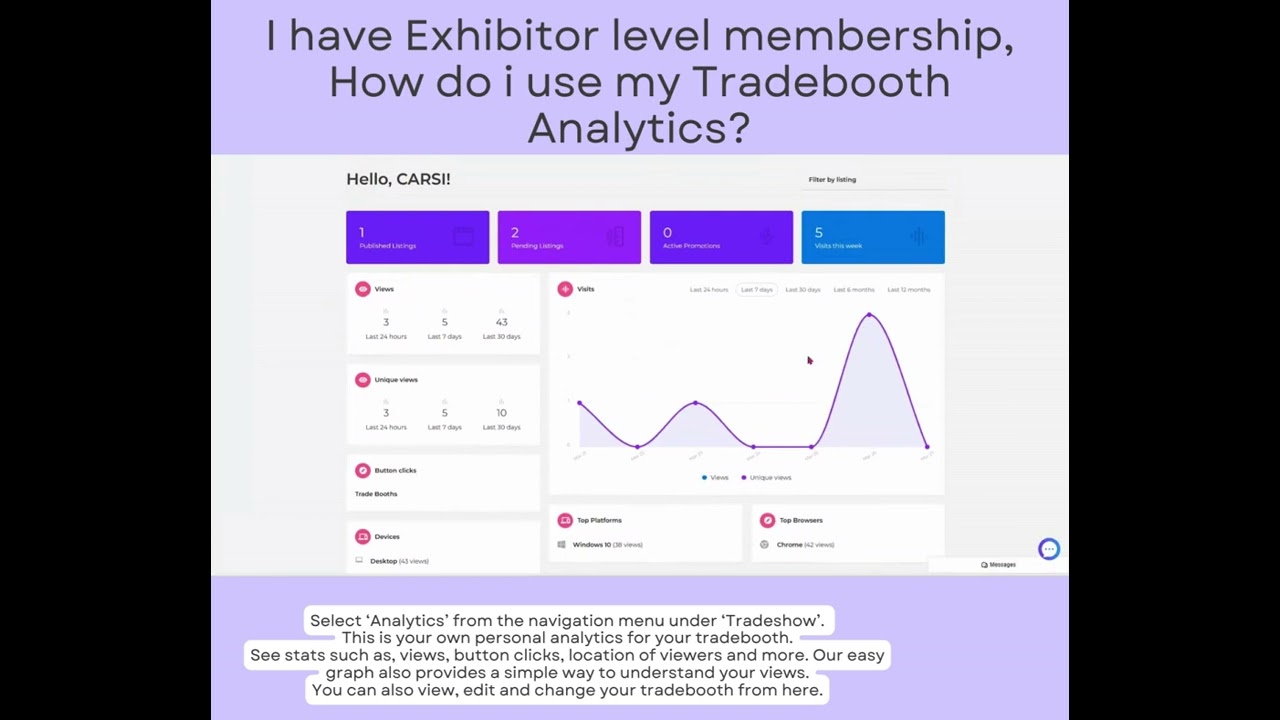 Exhibitor - Tradebooth Analytics