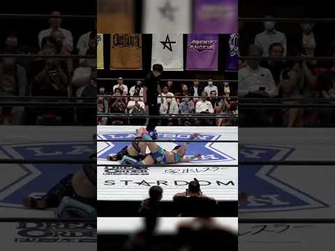 スターライト・キッドが黒虎脚殺で天咲光由からギブアップを奪う！ #stardom #shorts  #スターダム #女子プロレス #prowrestling #プロレス