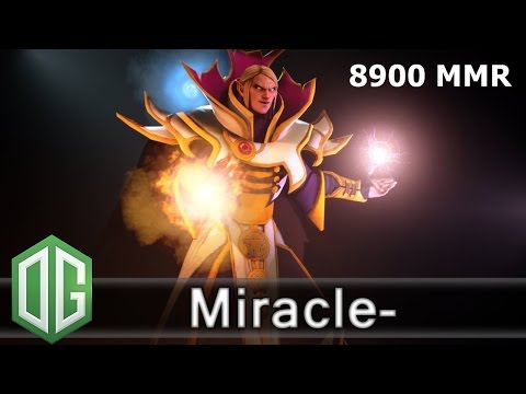 Dota 2 - OG. Miracle 8900 MMR  Road to 9k, RAT KING !