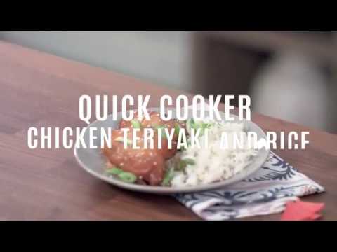 Quick Cooker Chicken Teriyaki & Rice Recipe | Pampered...