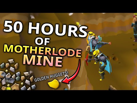 Loot From 50 Hours Of Motherlode Mine (Iron Man)