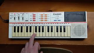 Video thumbnail for Casio PT-82 Keyboard by William Nash