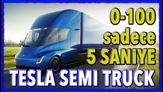 FERRARI'DEN HIZLI KAMYON (Tesla Semi Truck İnceleme Videosu)