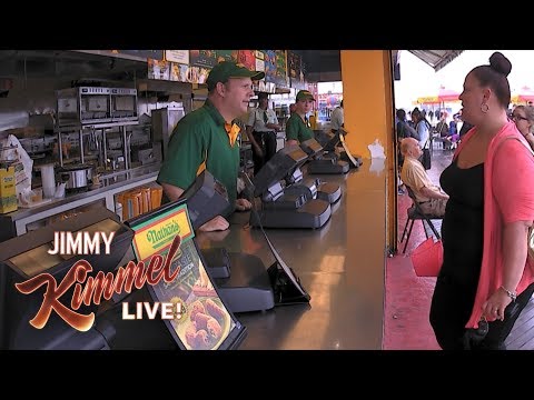 Cousin Sal Hidden Camera at Nathan's Famous Hot Dogs New York