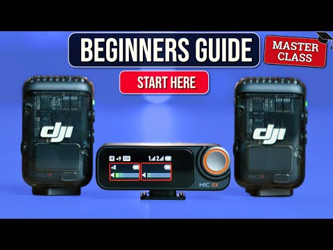 DJI Mic 2 Beginners Tutorial - The guide to perfect audio starts HERE!