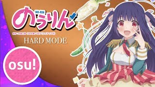 Osu!」Himitsu no Tobira kara Ai ni Kite (No-Rin! OP )【HARD/FC】