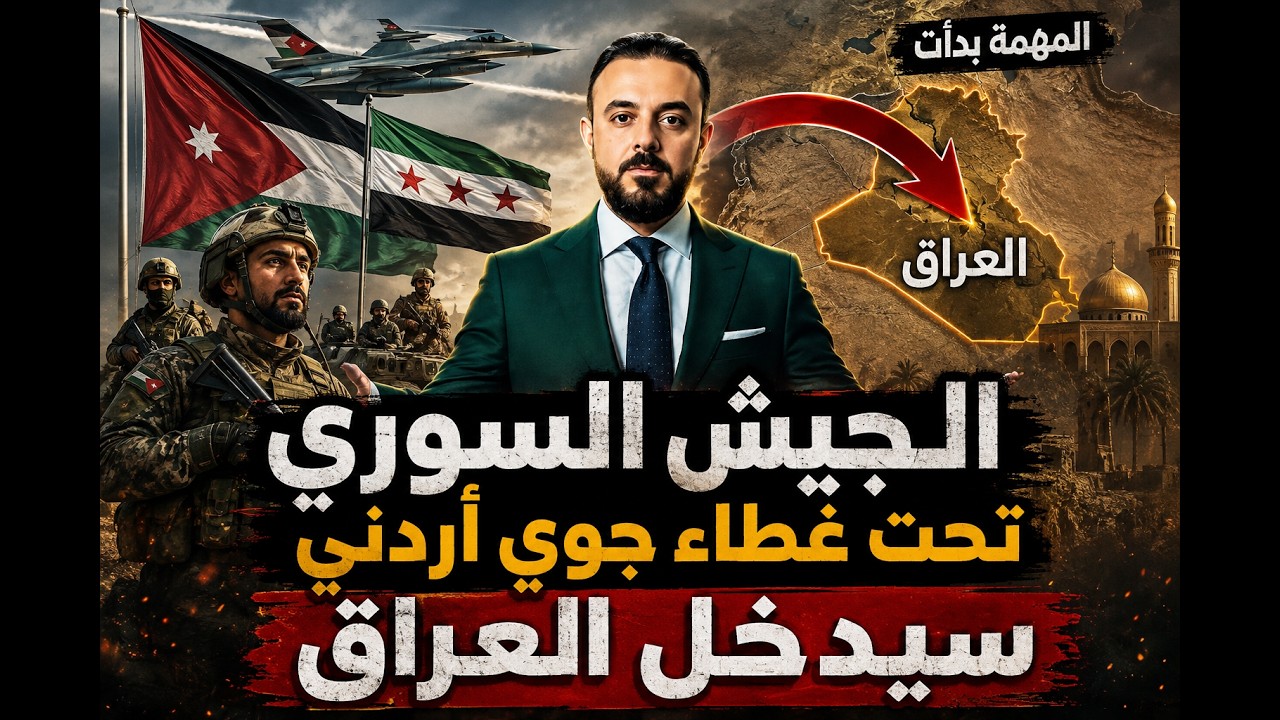 الجيش السوري تحت غطاء جوي أردني سيدخل العراق