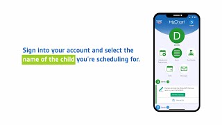 Scheduling an Appointment in MyChart
