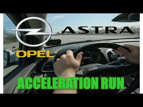 2014 Opel Vauxhall Astra J 1.4L Turbo (140hp) | 0-100km/h & 50-150km/h | POV | CarPerformance Media