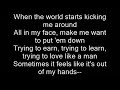 Rakim - Man Above ft. Tracey Horton Lyrics