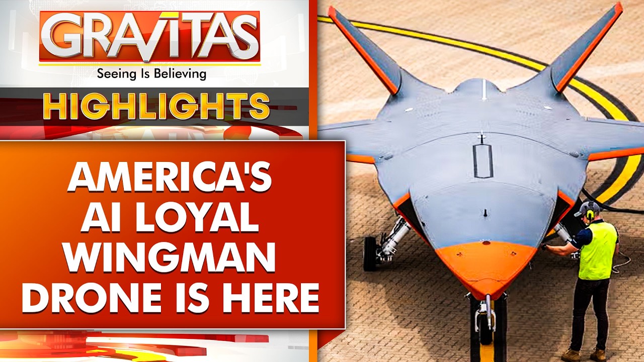 AI Loyal Wingman Drone Unveiled At Farnborough Airshow 2026 | Future Of Air Combat
