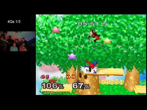 HoorayForJay (Falco) vs Kidder (Sheik) - Four Quarters Melee #86