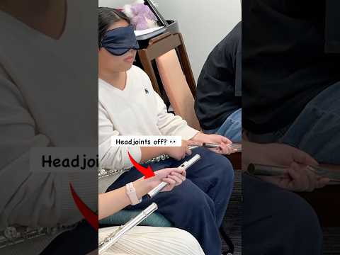 Would you WIN this HEADJOINT game?🤣🎶 #flute #fluteteacher #flutestudent #musician #classicalmusic