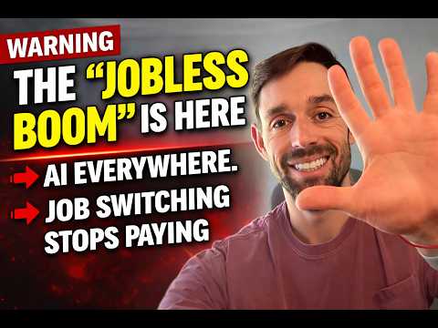 The “Jobless Boom” Is Here: AI, Weak Hiring, and the End of Job-Hopping Raises