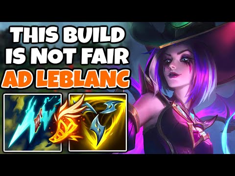 I now get why AD Leblanc is broken. (Just permashove like Sion but with dashes) | Off-Meta Climb