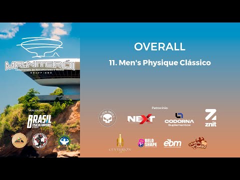 Men's Physique Clássico - Overall - Mr. Niterói 2024