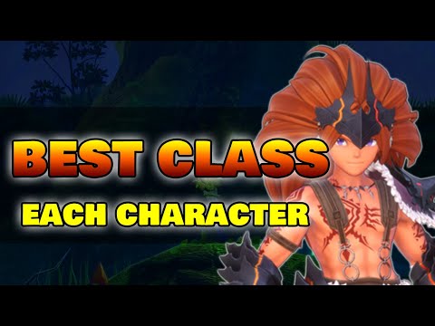 What is the best class for each character in Trials of Mana?