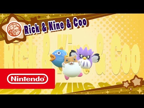 DLC de Kirby Star Allies - Rick & Ken & Coo (Nintendo Switch)
