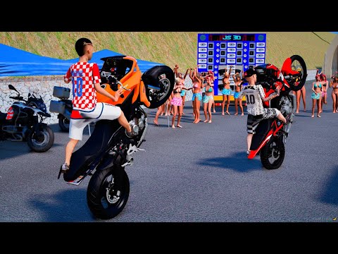 GTA V: VIDA REAL - FOMOS PARA UM EVENTO DE MOTOS NO RODOGRAU