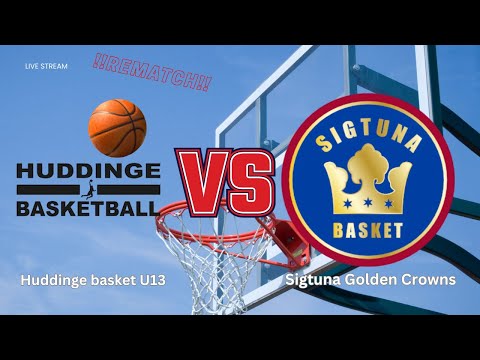 🔥 HET RETURMATCH! Sigtuna Basket vs Huddinge U13- Ungdomsbasket live repris