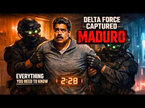 How US Delta Force Captured Maduro In Just 2 Hours 28 Minutes (Everything You Need To Know)