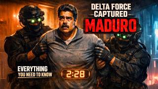 How US Delta Force Captured Maduro In Just 2 Hours 28 Minutes (Everything You Need To Know)