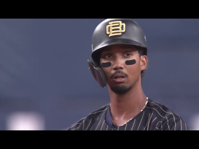 【3回裏】宗アツ!! バファローズ・宗佑磨 センターへ逆転2点タイムリー2ベースを放つ!! 2025年7月6日 オリックス・バファローズ 対 千葉ロッテマリーンズ