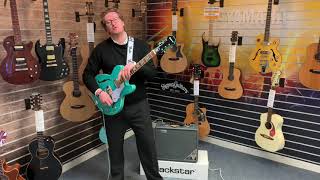 Video thumbnail for Epiphone Casino Electric Guitar in Turquoise | Ex-Display | Southport Store by Rimmers Music