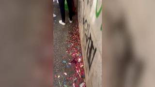 Università di Bari, invasione di coriandoli in piazza Battisti dopo le sedute di laurea: ignorato...