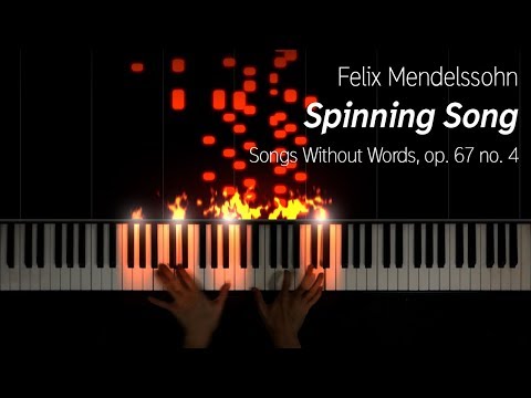 Mendelssohn - Spinning Song (10k subs special)