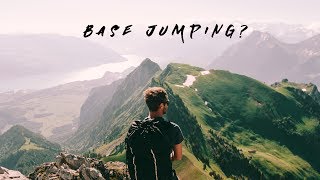WINGSUIT JUMP in SWITZERLAND?!?!?